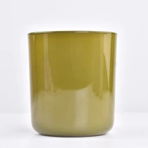 Cina commercio all'ingrosso di vetro di vasi di candele profumate di colore trasparente produttore
