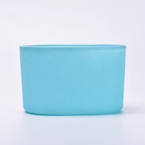 Çin Büyük kapasiteli cam mum kavanozu mat cam mum kabı toptan satış üretici firma