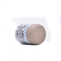 Ķīna Luksusa keramikas sveču konteinera mazas ietilpības keramikas sveču trauku vairumtirdzniecība ražotājs
