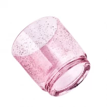 Kina Engros gennemsigtige farve stearinlysglas med regndråbeeffekt fabrikant
