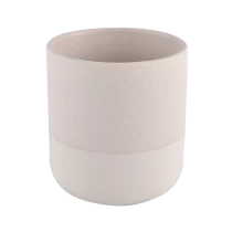 中国 定制原创设计陶瓷蜡烛容器独特的香味蜡烛罐 制造商