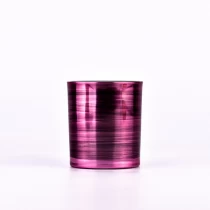 An tSín 10oz metallic color glass candle jars and holders - COPY - a4jrv2 déantóir