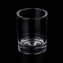 Çin Toptan özel 280ml şeffaf boş cam mum kavanozu üretici firma