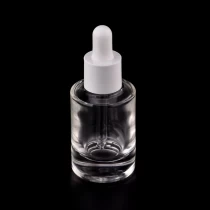 China hot sales 1oz glass bottle with dropper cap manufacturer