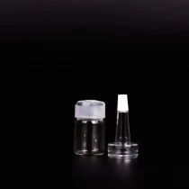 Cina Penjualan panas 5ml botol kaca parfum warna khusus & tutup bentuk khusus botol minyak untuk pemasok pabrikan