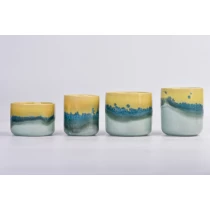 China 6oz 8oz 10oz 12oz Ceramic Candle Vessels Wholesale Customized Color Candle Ceramic manufacturer