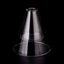 Kinija Didmeninis dviejų sienelių trikampis rankų darbo stiklinis nendrių difuzoriaus butelis namų dekoravimui Gamintojas