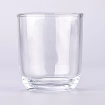 China hot sales 250ml round bottom glass candle jar manufacturer