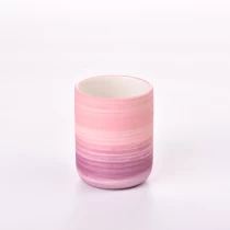 Chine Vases à bougies en céramique vides, vente en gros, pot de bougie parfumée de luxe en vrac fabricant