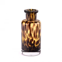 Ķīna Mājas dekors Elegant Amber Glass Smaržas Aroma Reed Difuzora pudelītes ražotājs