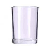 China 8oz plain glass candle jars candle holders for wholesale manufacturer