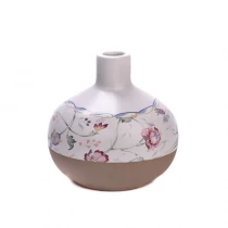 China Ceramic diffuser bottles with decal printing manufacturer