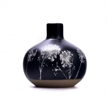 الصين زجاجات ناشرة سوداء مع زخارف طباعة لاصقة الصانع