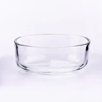 China home decor 20oz oval glass candle holder manufacturer