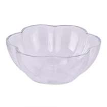 China luxury large size glass candle bowl manufacturer