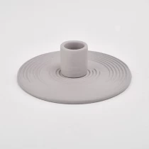 China home decor ceramic candlestick holder base manufacturer