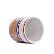 China Supplier 10oz Popular Round Bottom Ceramic Candle Jar manufacturer