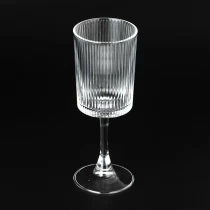 الصين Popular Embossed Patterns Glass Wax Candle Jar Candle Holder Manufacturer - COPY - qoaand الصانع
