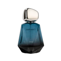 중국 고급 50ml 빈 유리 향수 병이있는 볼 캡 제조업체