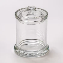 Kina Popular Classic Glass Candle Jar with Lids Custom Color Glass Candle Holders - COPY - 1rw8vt fabrikant