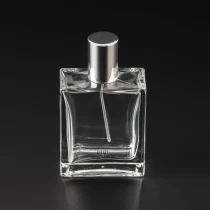 China Home Decor Clear 50 ml quadratische Glassprühflasche Hersteller