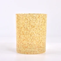 Ķīna Tukša plaisas dekoru stikla sveču burkas sveču izgatavošanai ražotājs