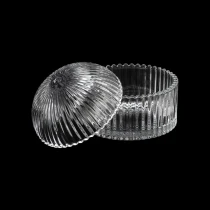 China Ihowuliseyili 277ml umgca nkqo kwiglasi yeDome Candle Jar umvelisi