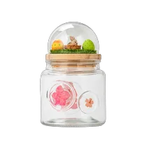 Kina Dejlig smuk glaskrukke til stearinlysfremstilling Blomstermønster Glas stearinlyskrukke til boligdekoration fabrikant