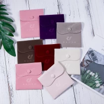 China Jewelry online small business packaging microfiber drawstring pouch bag hot sale in stock manufacturer