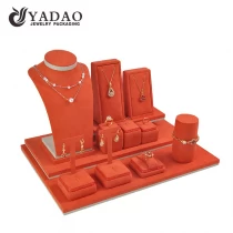 China Factory bigg sale jewels counter window display stands props set for shops manufacturer