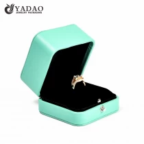 China Yadao Plastic jewelry packaging box wrapped by Pu leather Cartier style jewelry box  manufacturer