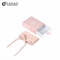 China FANAI elegant Jewelry box paper box with microfiber bag best match manufacturer