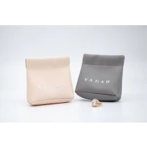 China luxury jewelry pouch pu leather bag capacity portable mini travel bag manufacturer