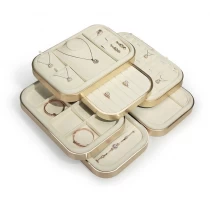 Trung Quốc Trang sức kim loại Nhẫn và bông tai Khay đa chức năng Microfibre Pad Nhà cung cấp Trung Quốc nhà chế tạo
