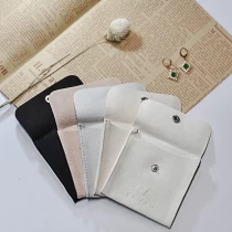China Custom pouch for jewelry gift packaging pouch with free customized logo color manufacturer