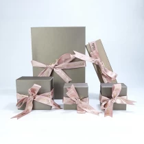 China Custom high-ed New design cardboard book box with silk decorate jewelry gift packging box manufacturer