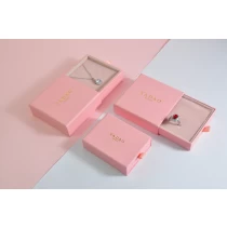 China Beautiful Drawer Box Gift Packaging for Jewelry Custom Material Logo manufacturer