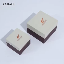 China Paper box with White cover and red bottom affordable high-quality jewelry paperbox manufacturer manufacturer