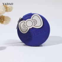 الصين حافظة مجوهرات جلدية متعددة الوظائف بتصميم جميل وجميل لحافظات المجوهرات مع حقيبة مخملية للهدايا الصانع