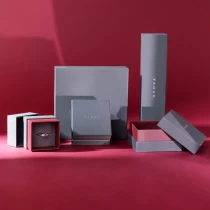 China top lid cardboard fancy box all sizes fit different jewelry big necklace set square design packaging shipping box manufacturer