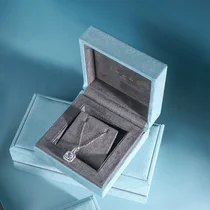 China Blue-Veil Fantasy Box - Romantische sieradengeschenkdoos voor merkpromotie fabrikant