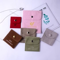 China Square Snap Pouch in Different Size and Color manufacturer