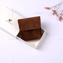 China Soft velvet mini pouch with magnet manufacturer