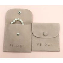 Chine Pochettes à bijoux en microfibre à enveloppe plate de luxe Yaodao avec logo pour boîte à bijoux fabricant