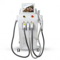 China 3 in 1 ND YAG Laser Elight 808nm diode laser hair removal machine manufacturer