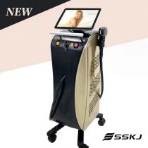 Китай Профессиональная машина для удаления волос с диодным лазером 1600 Вт Постоянная эпиляция с диодным лазером 808 нм производителя