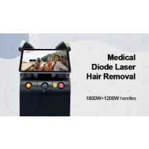 China CE approved titanium diode laser hair removal manufacturers 1800W diode laser hair removal machine diode laser 755 808 1064 manufacturer