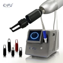 China 2023 Nova Mini cabeça de refrigerador de ar Q Switched Nd Yag máquina de remoção de tatuagem a laser a cores fabricante