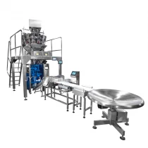 China High speed automatic weighing plantain potato chips packing machine manufacturer