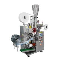 China Máquina de embalagem de saco de chá interno e externo de imersão automática para pequenas empresas fabricante